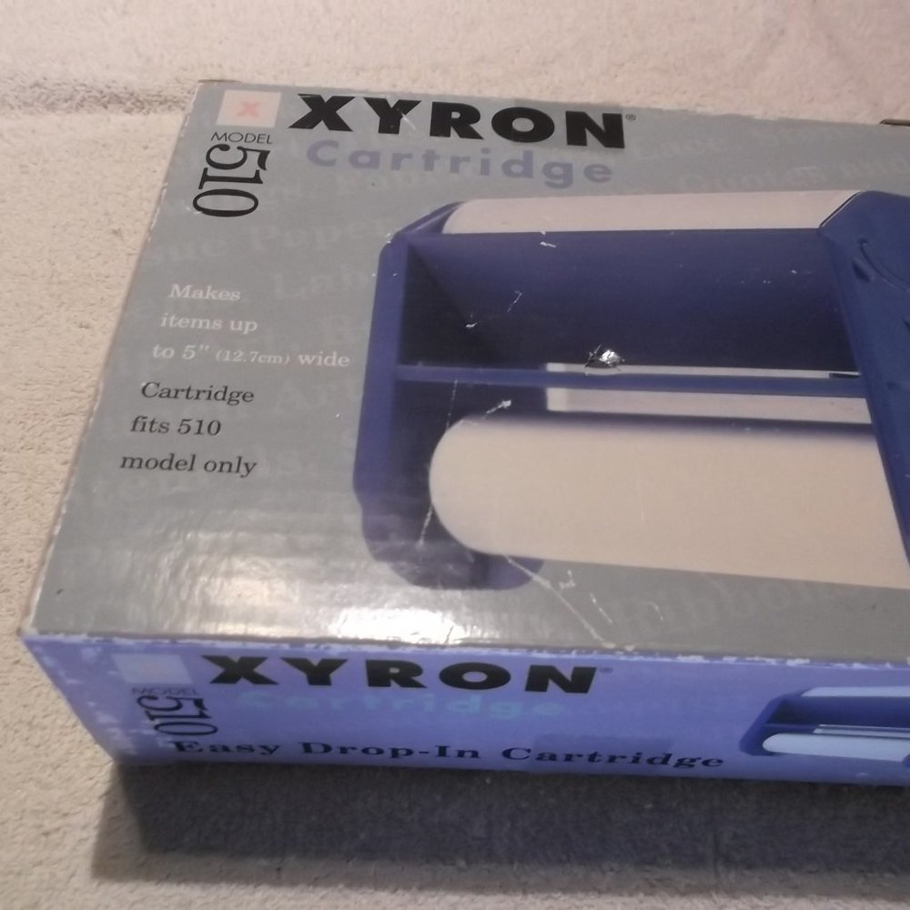 Xyron Model 510 Cartridge Makes items up to 5" (12.7cm)   Cartridge fits 510 Mod